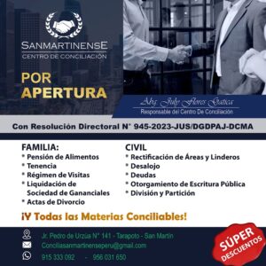 Centro de Conciliación «CONCILIA SANMARTINENSE» — foto