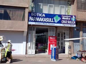 CONSULTORIO MÉDICO CRUZ SULLCA «Virgen de las Mercedes» – BOTICA FARMAKASULL