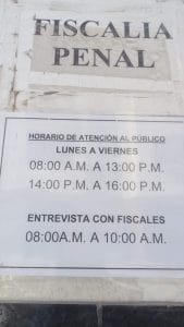 Fiscalia Provincial Penal Coorporativa Penal de Hunter — foto