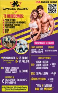 Gimnasio dominó — foto