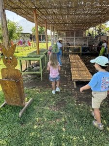 Mini granja interactiva *Rincón Rústico* — foto