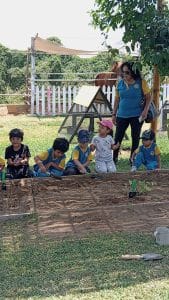 Mini granja interactiva *Rincón Rústico* — foto
