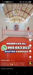 VOLEY SALON CUSCO — foto